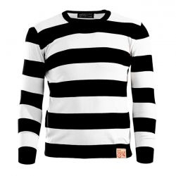 13-1/2 OUTLAW SWEATER BLACK/OFF WHITE