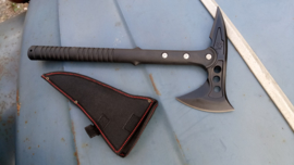 Axe - Black,  War Wolf - Coldsteel Design - 2 sided