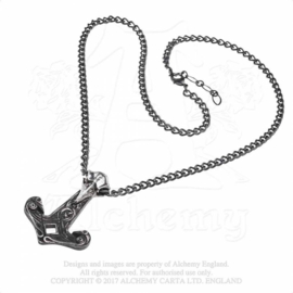 Alchemy - Raven Hammer - Pendant & Chain