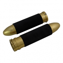 BADBOY BULLET GRIP SET, BRASS / GOLD