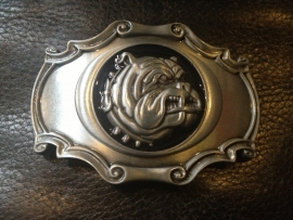 B119 - Belt Buckle - Bulldog