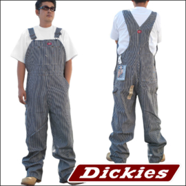 Dickies - Retro Bib Overall - Hickory Striped - XS - W30