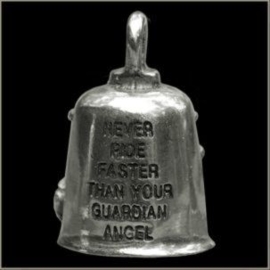 Never Ride Faster Than Your Guardian Angel - The Original Gremlin Bell USA