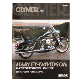 Clymer Repair Manual for Harley FLH FLT FXR 84-98