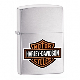 Harley-Davidson Zippo - Brushed Chrome