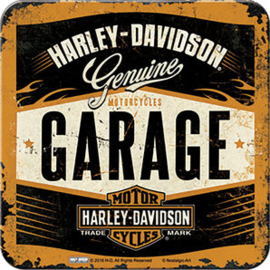 Harley-Davidson Coaster  - Genuine - GARAGE