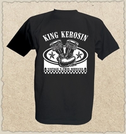 King Kerosin - Vintage V-twin Service T-shirt - SALE!