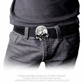 Alchemy - Belt Buckle - Nevermore Skull