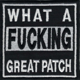PATCH - WHAT A FUCKING GREAT PATCH