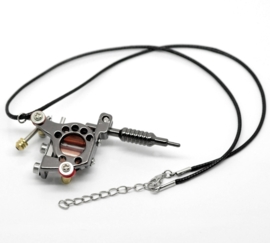 Necklace / Chain - Miniature Tattoo Gun