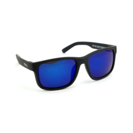 ROEG BILLY V2.0 SUNGLASSES, BLACK / REVO LENSES - BLACK/BLUE