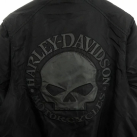 Harley Davidson WILLIE G SKULL Bomber Jacket