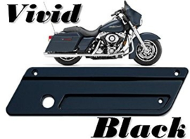 Vivid Black Latch Covers for Harley-Davidson