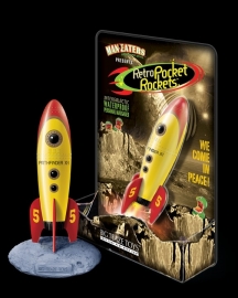 RETRO POCKET ROCKET - Man Eaters from Outer Space (Yellow)