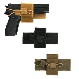Universal pistol holder hook and loop - VELCRO