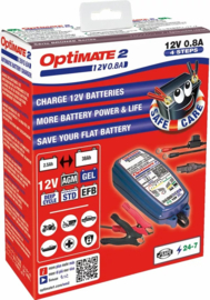 Battery Charger OptiMate 2 - 12V - SAFE 24/7