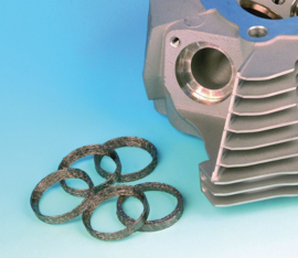 EXHAUST GASKETS. 91-09 STYLE - 5 PACK - JAMES