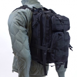 Assault BackPack - Black, Green or Camouflage - 25 ltr