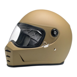 XS only - Biltwell - Lane Splitter Helmet - FLAT COYOTE TAN (ECE)