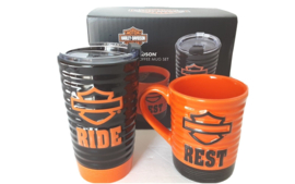 Harley-Davidson Ride & Rest  Coffee Set