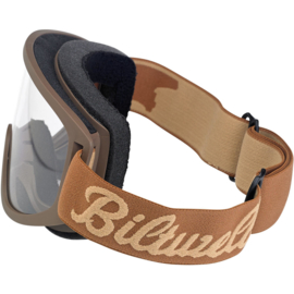 Goggles - Biltwell - Chocolate - MOTO 2.0