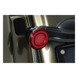 KURYAKYN, REAR TRACER LED TURN SIGNAL INSERT SET. RED LENS