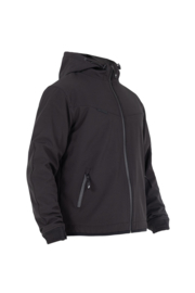 John DOE - Hoodie V3 Softshell Rip Stop Black