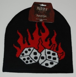 Beanie - Dices & Flames