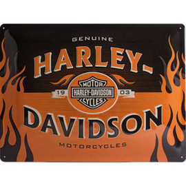 Large Metal Plate - Harley-Davidson - 3D - 1903 - special edition