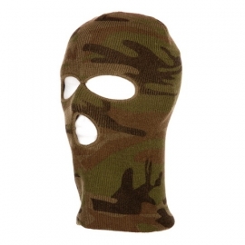 Balaclava Face Mask - 3-hole - Black or Camouflage