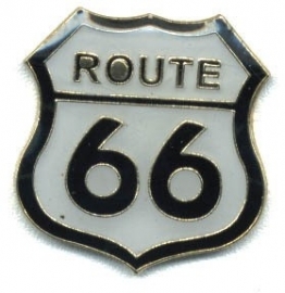 Pin - route 66 - White Shield