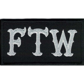 Patch - Silver/White FTW