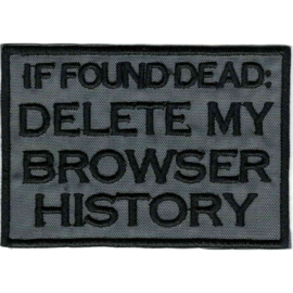Patch - If found dead : DELETE MY BROWSER HISTORY
