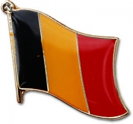 Pin - Waving Flag - Belgium