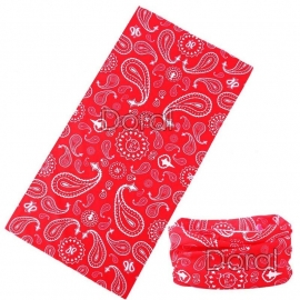 Red Paisley Tube / Tunnel