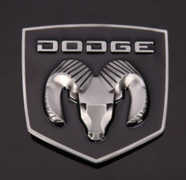 Belt Buckle - DODGE - RAM - Black Pewter