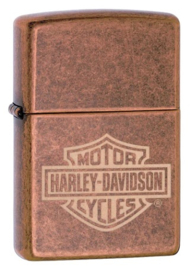 Antique Copper Harley-Davidson® lighter - ZIPPO