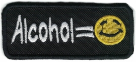 245 - Patch - Alcohol = Smiley