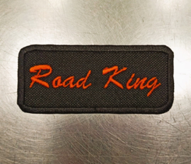 Patch Road King - Orange on Black