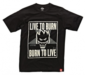 Dickies - Original Spitfire T-shirt - Black - Live to Burn - Burn to Live