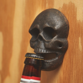 Wall Bottle Opener - Vintage Skull