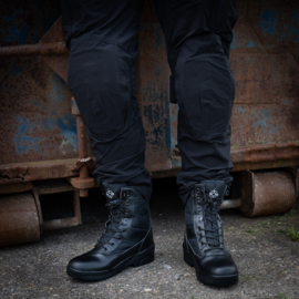 Sniper/Combat Boots - Zwart - Leer & 3M ademend DeLuxe (Zipper)