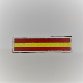 Spanish flag - bandera Española - Spain - España - White Border