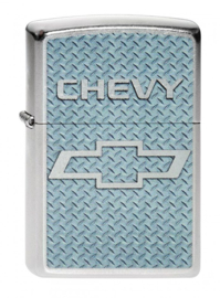Chevrolet Chevy Zippo - Heavy Metal Bowtie Logo