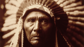 golden PATCH - Old Indian Chief