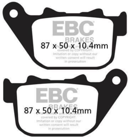 EBC Extreme Pro Double-H Sintered brake pads XR 1200 - XL SPORTSTER