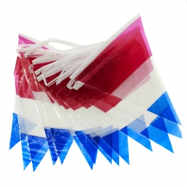 Flag - Nederland / Holland Vlaglint - 10 mtr - 20 flags