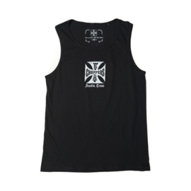 Tank Top WCC - West  Coast Choppers - Black - double print