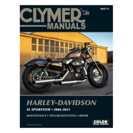 Boek - Clymer Harley Davidson SERVICE MANUAL 04-13 XL SPORTSTER