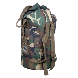 Army Duffle Bag / Rugzak - Plunjebaal - Zwart of Groen